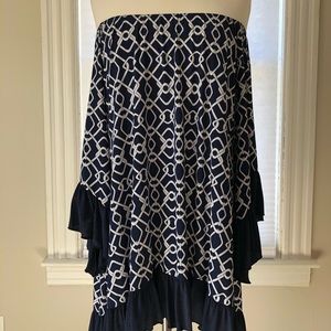 💙🤍Honeyme off the shoulder dress🤍💙